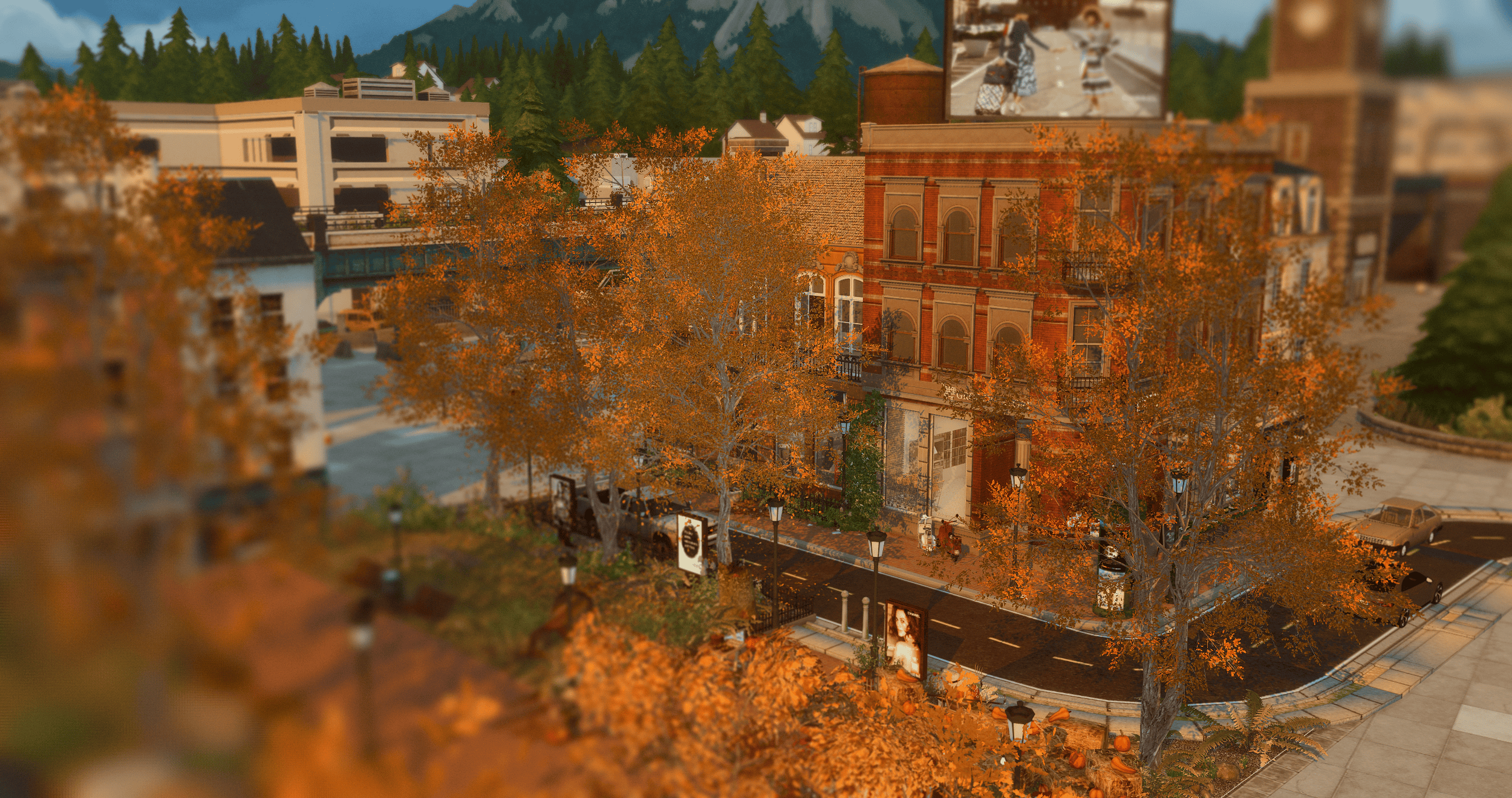 Sprucewood Square – Katesimblr Sims 4 building